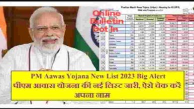 PM Aawas Yojna New List 2023 Big Alert