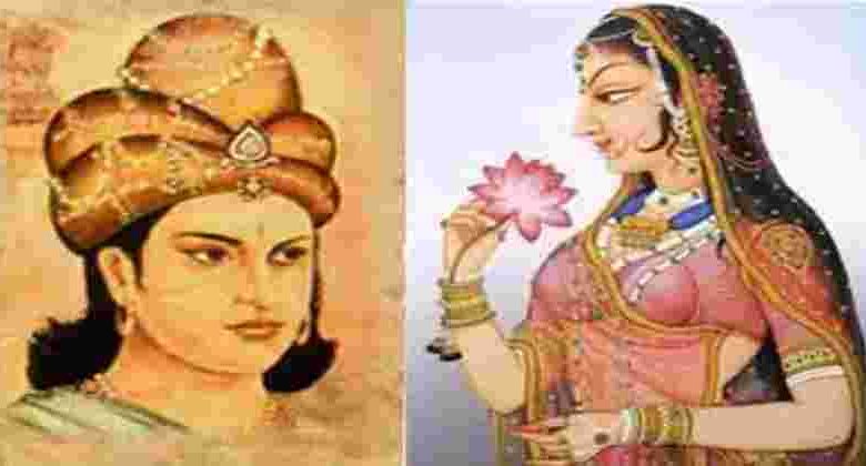 Emperor Ashoka and Shakini Devi