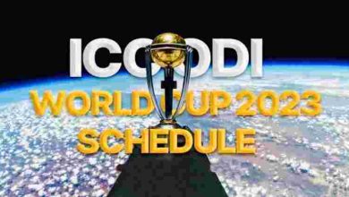 ICC ODI World Cup 2023 Schedule