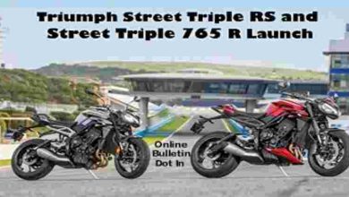 Triumph Street Triple RS and Street Triple 765 R Launch
