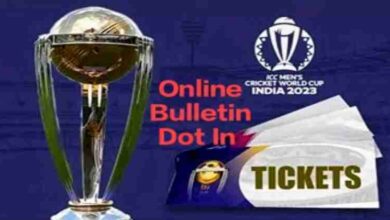 ICC World Cup 2023 Ticket