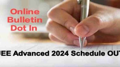 JEE Advanced 2024 Schedule
