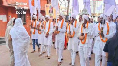 Baba Guru Ghasidas procession started in Mowa