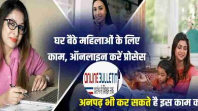 Ghar Baithe Job For Ladies In Hindi