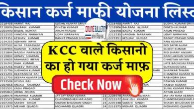 Kisan Karj Mafi List Online Check