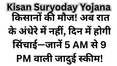 Kisan Suryoday Yojana