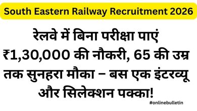 South Eastern Railway Recruitment 2026