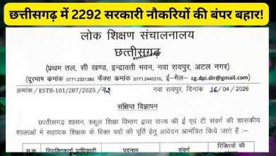 CG Assistant Teacher Recruitment 2026