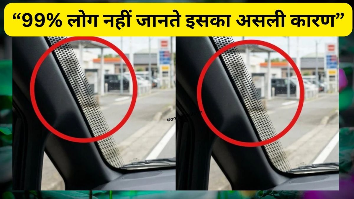 Car Windshield Black Dots