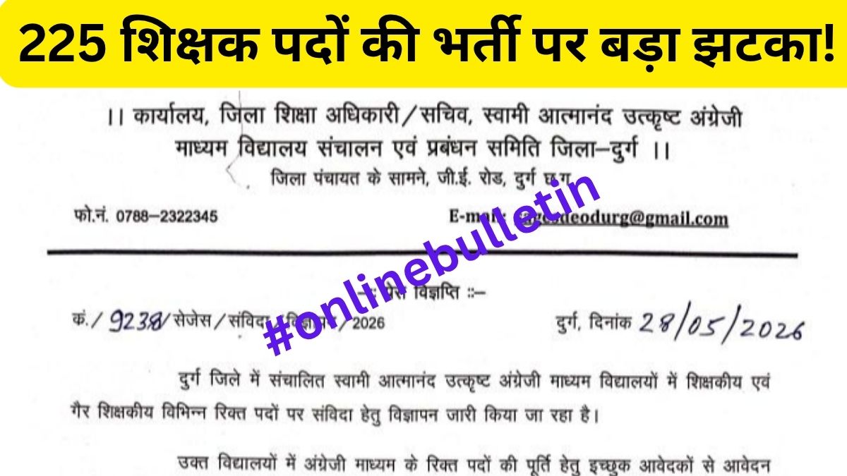 SAGES Durg Recruitment 2026